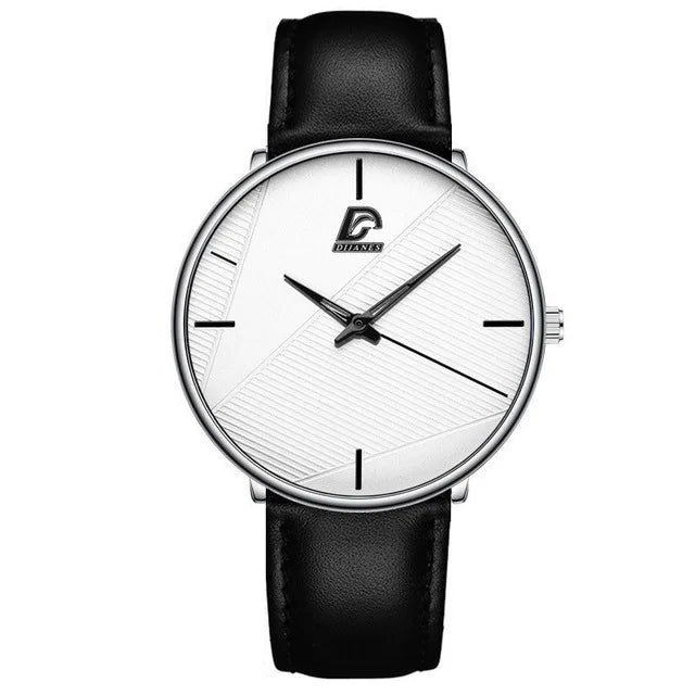Fashion Mens Minimalist Watches Simple Men Business Ultra Thin Stainless Steel Mesh Belt Quartz Wrist Watch relogio masculino