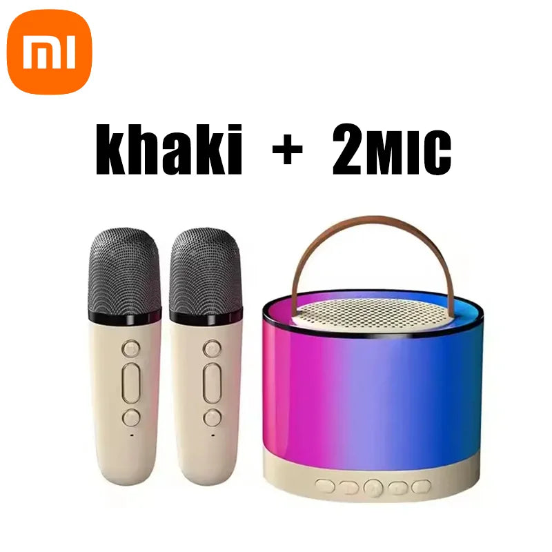 Xiaomi K52 Karaoke Machine Portable Bluetooth 5.3 PA Speaker System Wireless Microphones Home Family Singing Children's Gifts