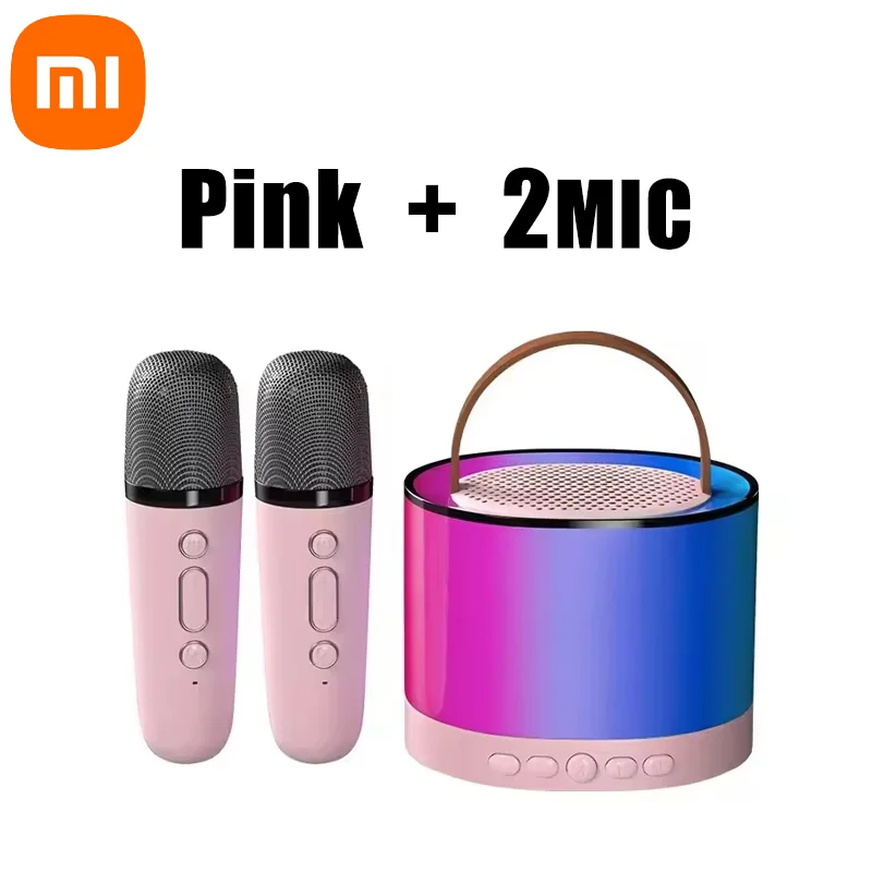 Xiaomi K52 Karaoke Machine Portable Bluetooth 5.3 PA Speaker System Wireless Microphones Home Family Singing Children's Gifts