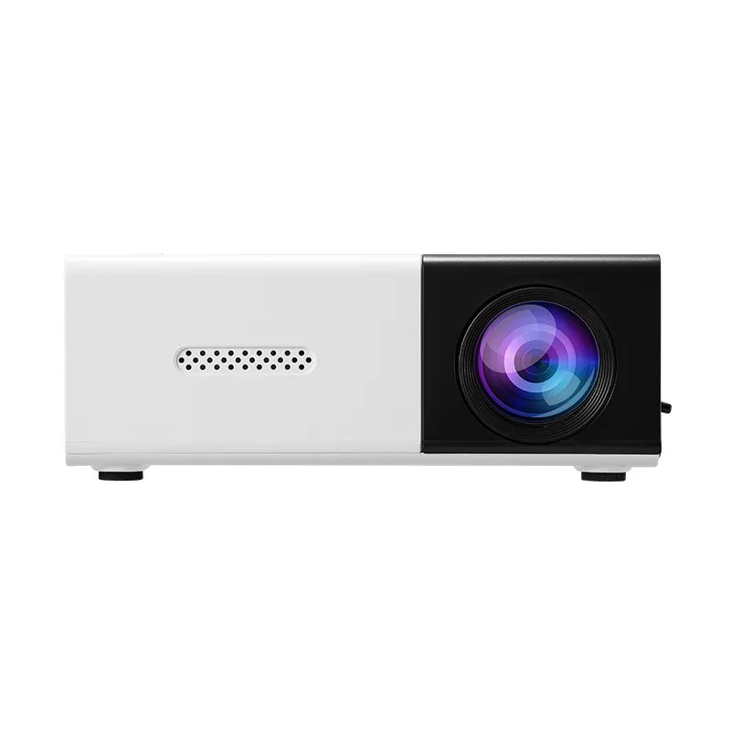 Portable Mini Projector with Full HD 1080P Support -Includes Remote Control, USB-Powered, Ideal for Smartphones, and USB Devices - Zonashopper Express