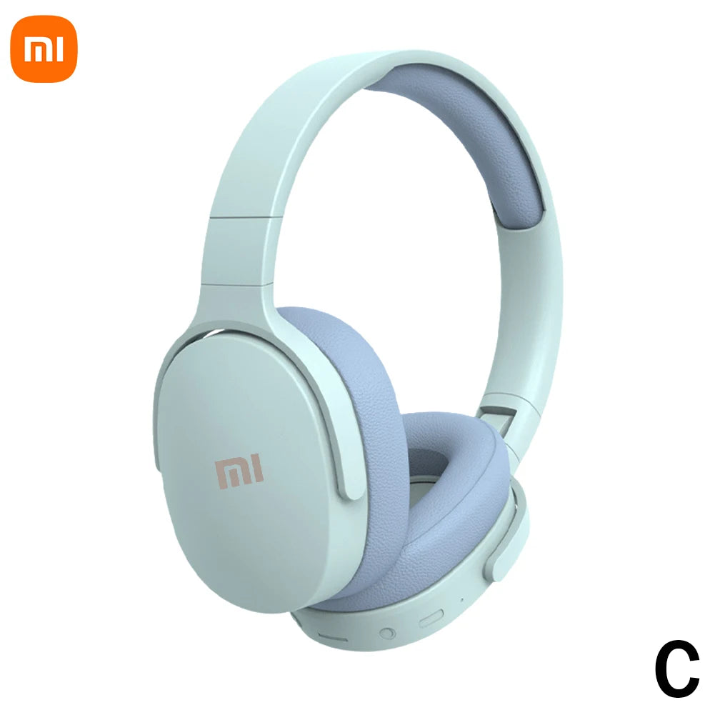 Xiaomi Wireless Bluetooth Headphones Over Ear HiFi Stereo Foldable Lightweight Headset Supports TF Cards 3.5mm Type-C Interface - Zonashopper Express
