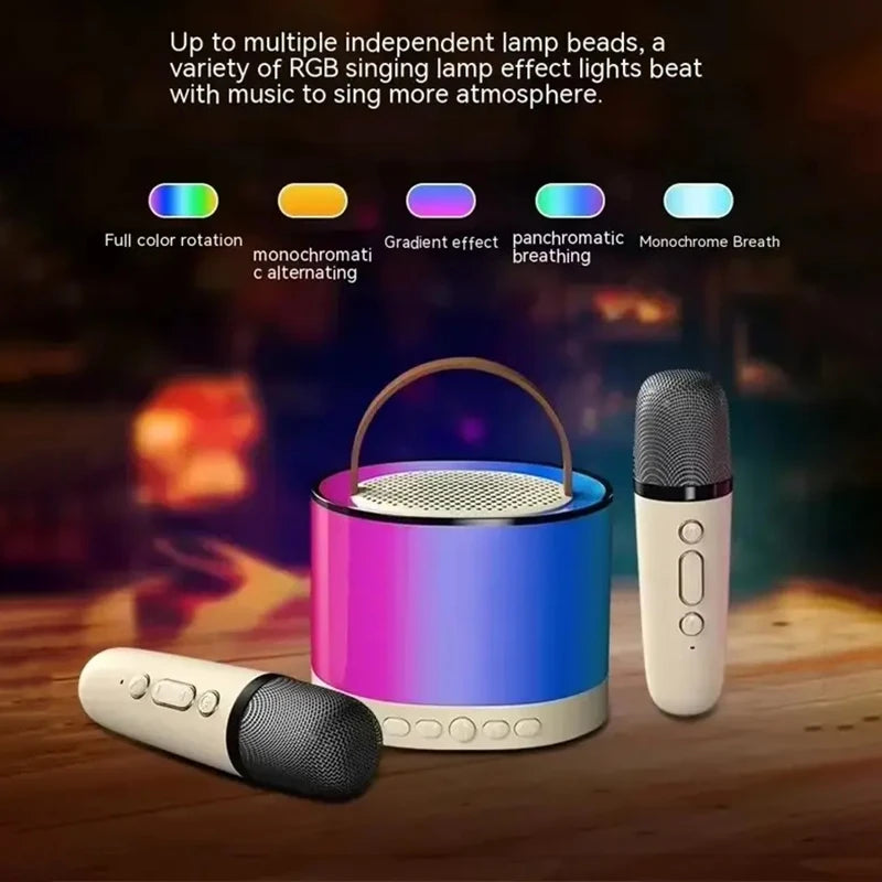 Xiaomi K52 Karaoke Machine Portable Bluetooth 5.3 PA Speaker System Wireless Microphones Home Family Singing Children's Gifts
