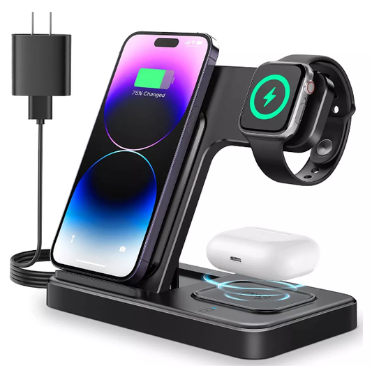 3/1 Cargador Inalam iPhone/iwatch/AirPod - Zonashopper Express