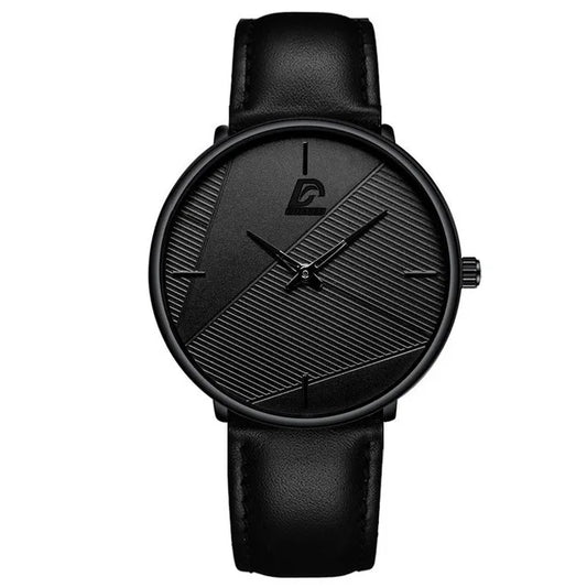 Fashion Mens Minimalist Watches Simple Men Business Ultra Thin Stainless Steel Mesh Belt Quartz Wrist Watch relogio masculino