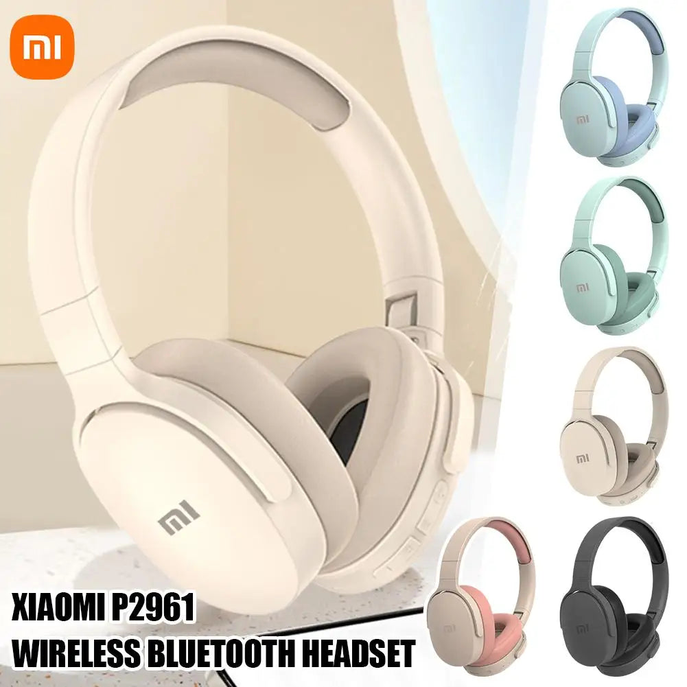Xiaomi Wireless Bluetooth Headphones Over Ear HiFi Stereo Foldable Lightweight Headset Supports TF Cards 3.5mm Type-C Interface - Zonashopper Express