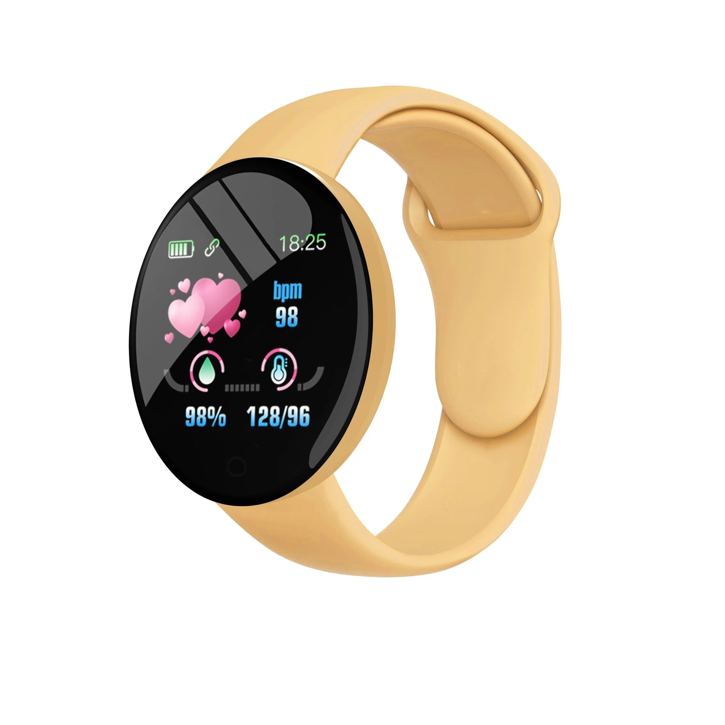 D18 Smart Watch Men Waterproof Smartwatch Women Kids Blood Pressure Monitor Fitness Tracker Watch Macaron Sport Bracelet Watches