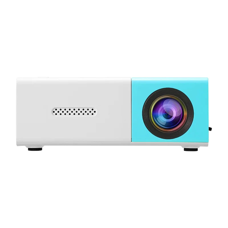 Portable Mini Projector with Full HD 1080P Support -Includes Remote Control, USB-Powered, Ideal for Smartphones, and USB Devices - Zonashopper Express