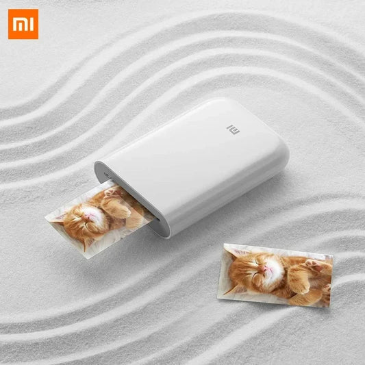 Xiaomi Mijia AR Printer 300dpi Portable Photo Mini Pocket With DIY Share 500mAh picture printer pocket printer work with mijia - Zonashopper Express