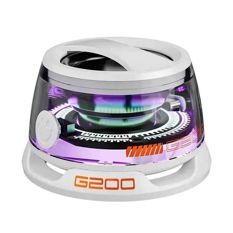 2025 NEW Bluetooth Speaker G200 RGB Lighting Magnetic Speaker BT5.3 Mini Sound Box 7 Hours Playback Phone Holder - Zonashopper Express