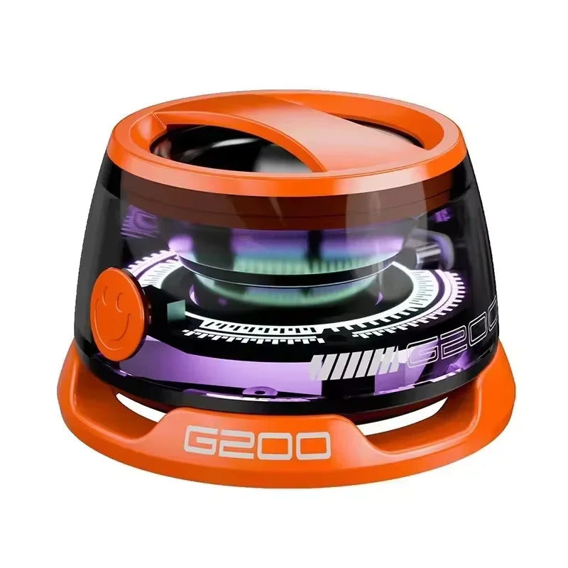 2025 NEW Bluetooth Speaker G200 RGB Lighting Magnetic Speaker BT5.3 Mini Sound Box 7 Hours Playback Phone Holder - Zonashopper Express