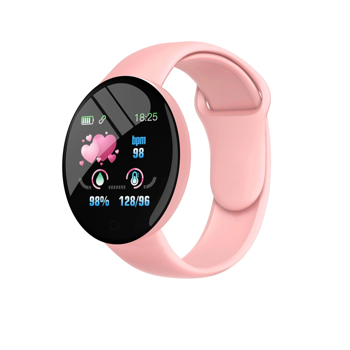 D18 Smart Watch Men Waterproof Smartwatch Women Kids Blood Pressure Monitor Fitness Tracker Watch Macaron Sport Bracelet Watches