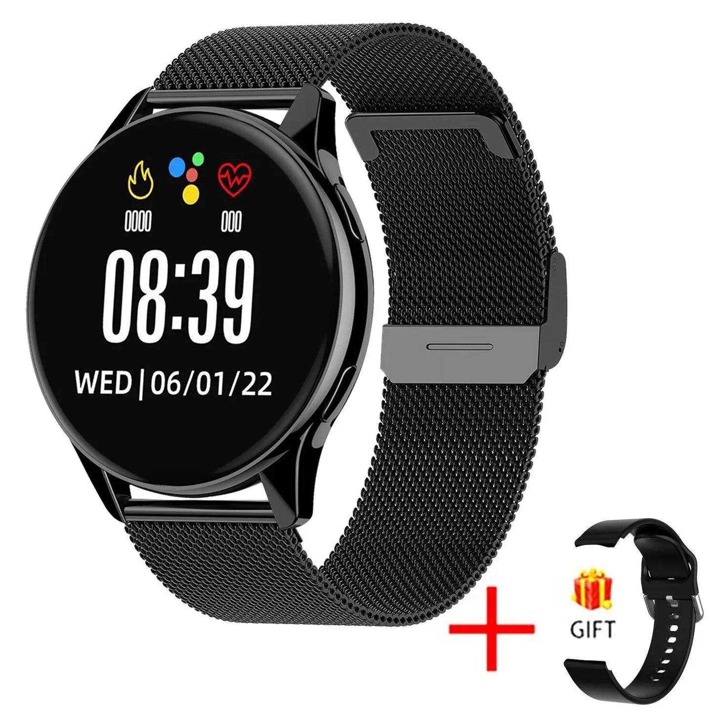 LIGE New Smart Watch 2025 Wireless Charging Smartwatch Bluetooth Calls Watches Men Women Fitness Bracelet Custom Watch Face +Box - Zonashopper Express