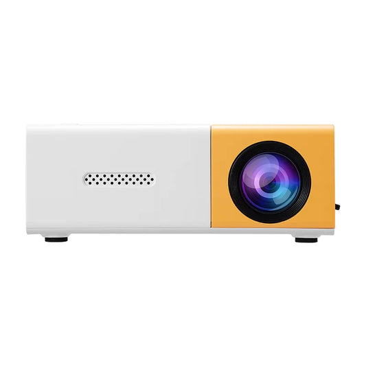 Portable Mini Projector with Full HD 1080P Support -Includes Remote Control, USB-Powered, Ideal for Smartphones, and USB Devices - Zonashopper Express