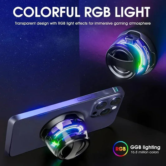 2025 NEW Bluetooth Speaker G200 RGB Lighting Magnetic Speaker BT5.3 Mini Sound Box 7 Hours Playback Phone Holder - Zonashopper Express