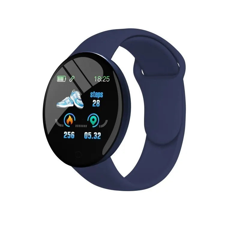 D18 Smart Watch Men Waterproof Smartwatch Women Kids Blood Pressure Monitor Fitness Tracker Watch Macaron Sport Bracelet Watches